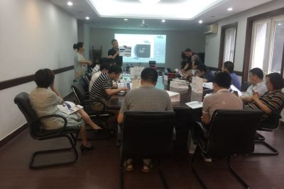 Promoting meeting in Wuxi Architectural Design and Research Institute